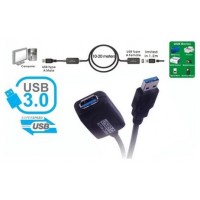Cable extension activo USB 3.0 A Macho a A Hembra -